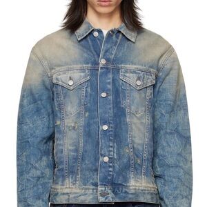 Acne Blue Washed Denim Jacket